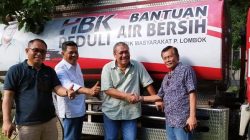 Bantu Warga Terdampak Kekeringan di Lombok, HBK Peduli Genjot Suplai Air Bersih Gratis