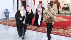 Presiden Jokowi Bersama Menlu Arab Saudi Bahas Soal Haji hingga Ekonomi