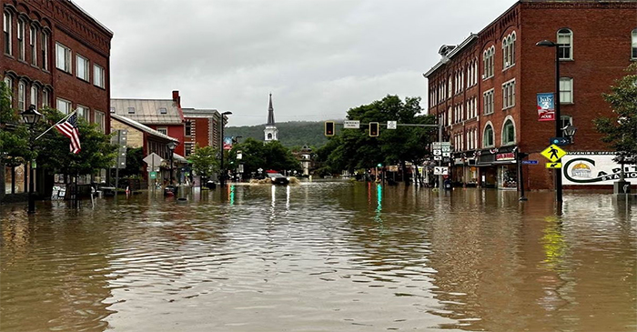 Banjir di Vermont