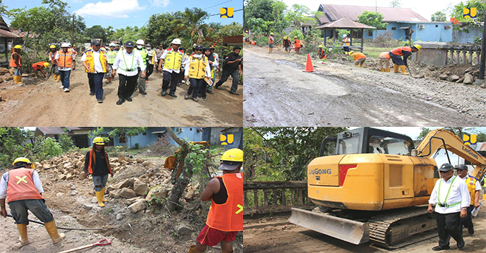 Paket pekerjaan Inpres Jalan Daerah (IJD) di Provinsi Sulawesi Selatan (Sulsel)