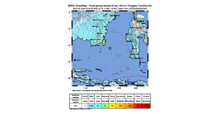 Gempa Bumi Guncang Lombok