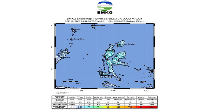 Gempa Bumi M5,9 Guncang Halmahera Barat